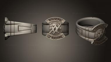 Jewelry rings XX Ring 3d model